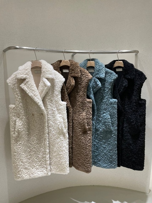 Teddy Long Vest Teddy Long Vest