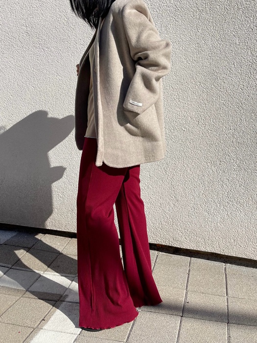 Ribbed Bootcut Pants Ribbed Bootcut Pants