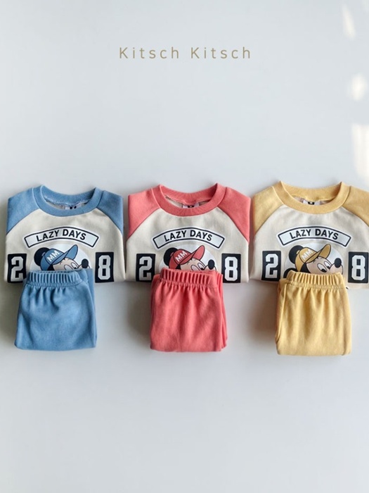 Cap M Raglan Set Cap M Raglan Set