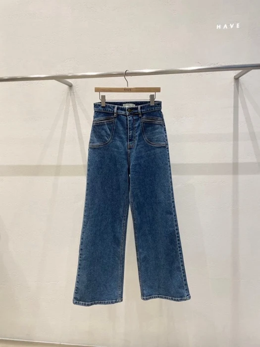 Wide Denim Pants Wide Denim Pants