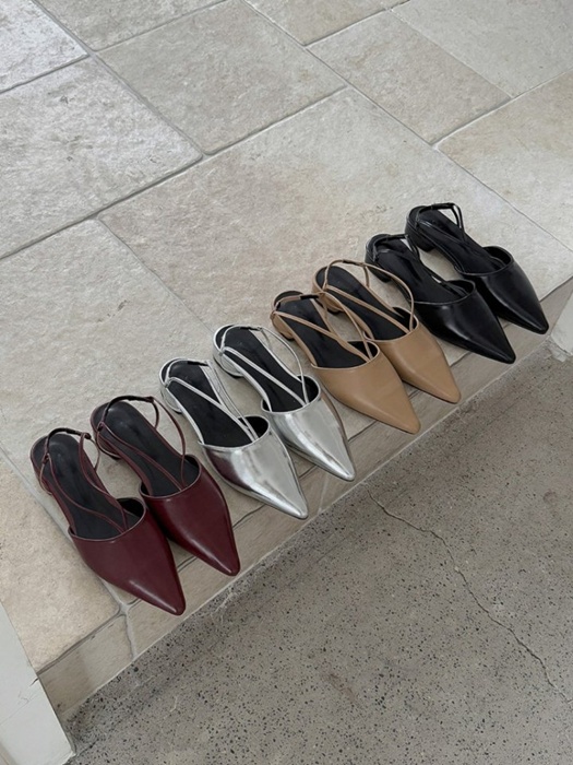 Stiletto Point Slingbacks