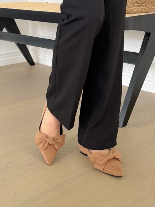 Stiletto Ribbon Flats