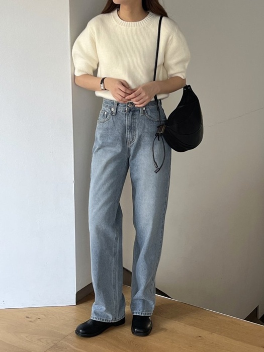 Straight Denim Long Pants Straight Denim Long Pants
