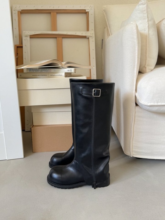 Biker Rider Half Boots
