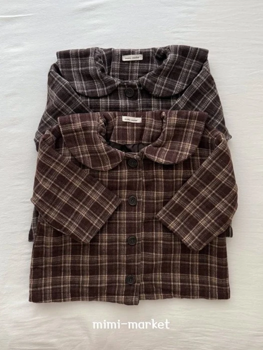 Check Sailor Coat Check Sailor Coat