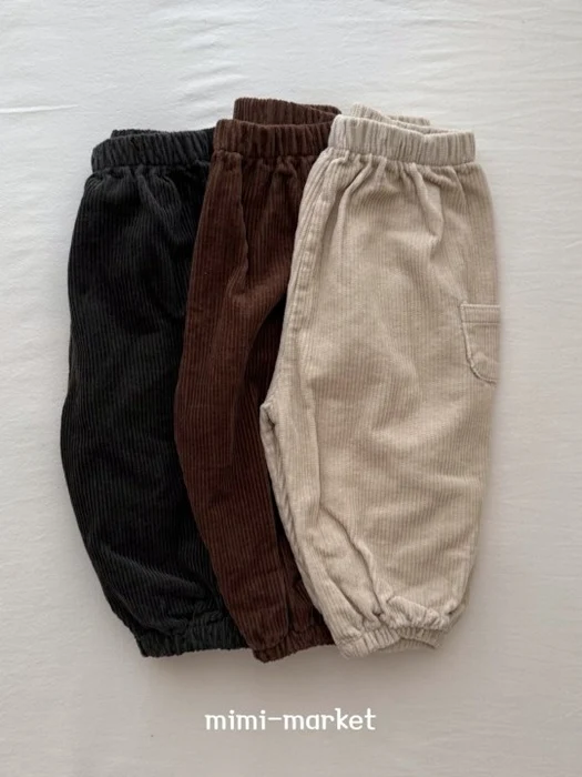 Pocket Corduroy Pants Pocket Corduroy Pants