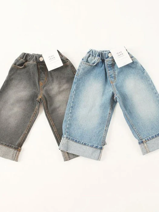 Bleach Roll-Up Sand Jeans Bleach Roll-Up Sand Jeans