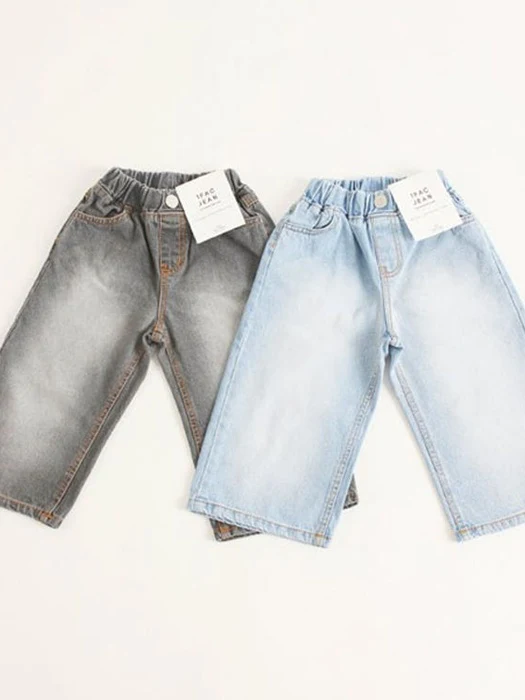 Shower Washed Wide Sand Jeans Shower Washed Wide Sand Jeans