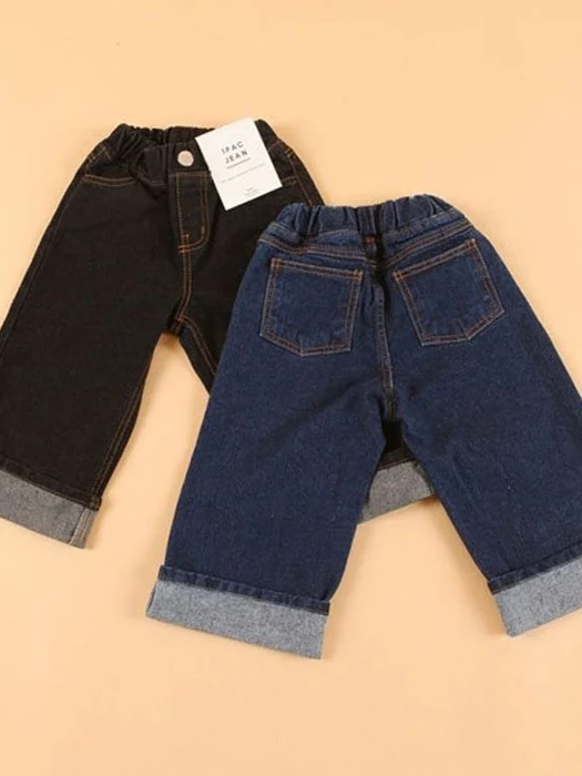 Max Wide Roll-Up Denim Pants Max Wide Roll-Up Denim Pants
