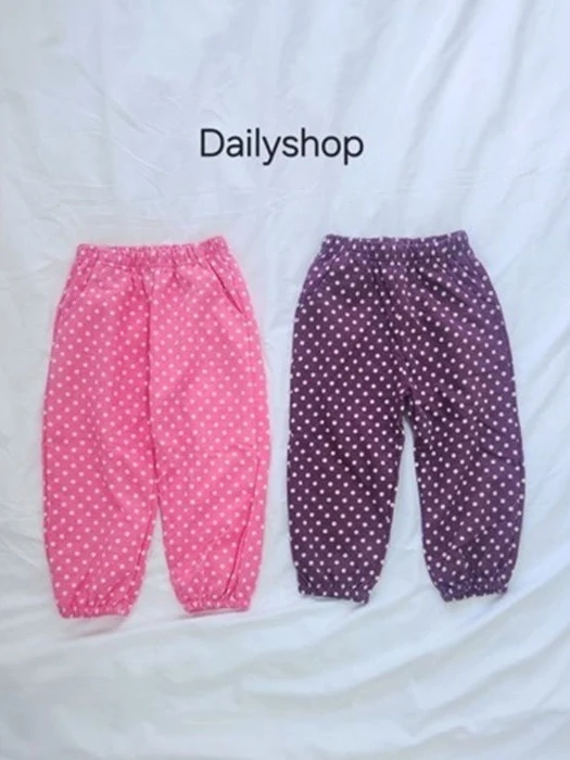Cotton Dot Pants Cotton Dot Pants