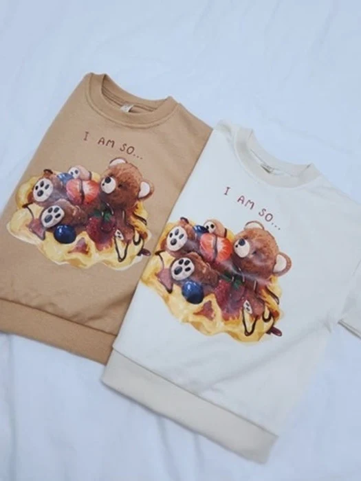 Waffle Bear Sweatshirt