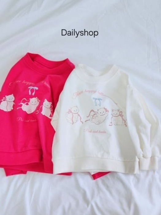 Ribbon Cat Sweatshirt