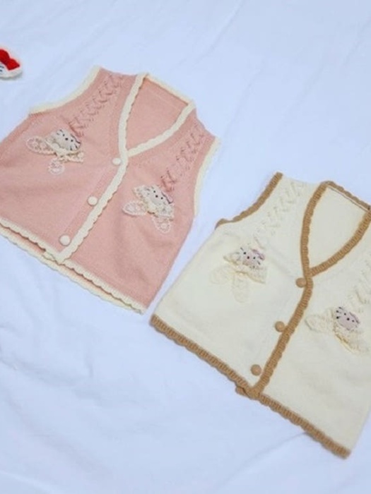 Lace Cat Vest