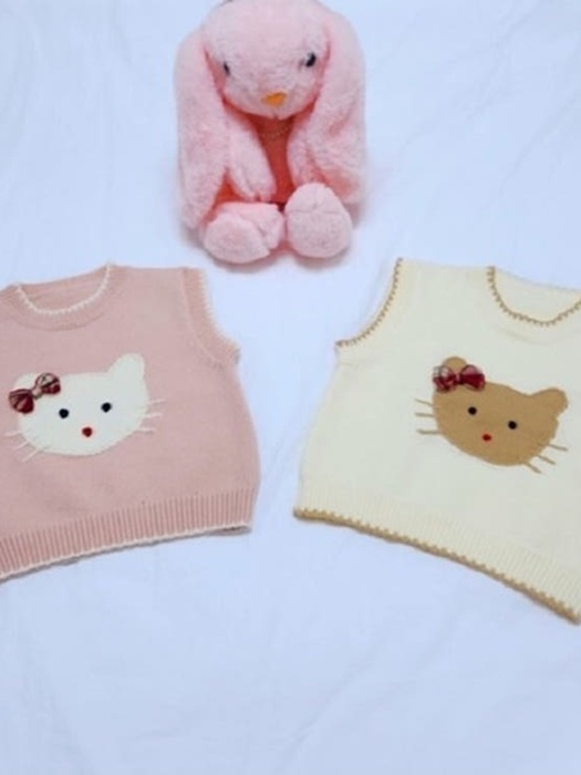 Cat Face Vest
