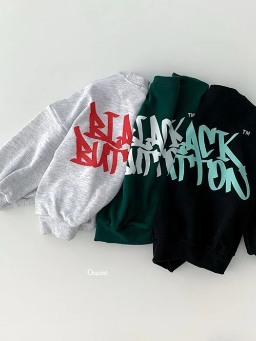 Black Button Sweatshirt Black Button Sweatshirt