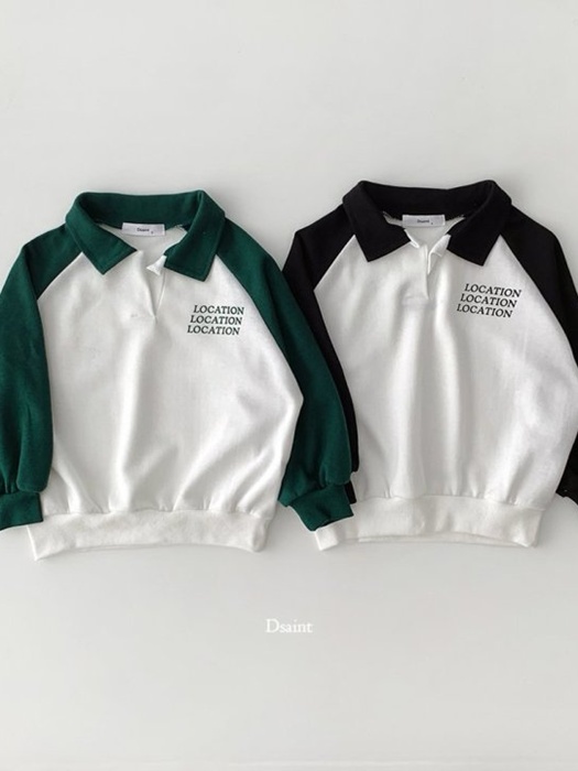 Location Collar Sweatshirt Location Collar Sweatshirt