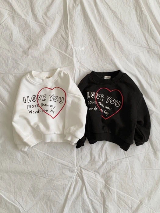 Bebe I Love You Sweatshirt Bebe I Love You Sweatshirt