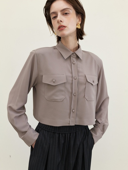 Pocket Pad Blouse