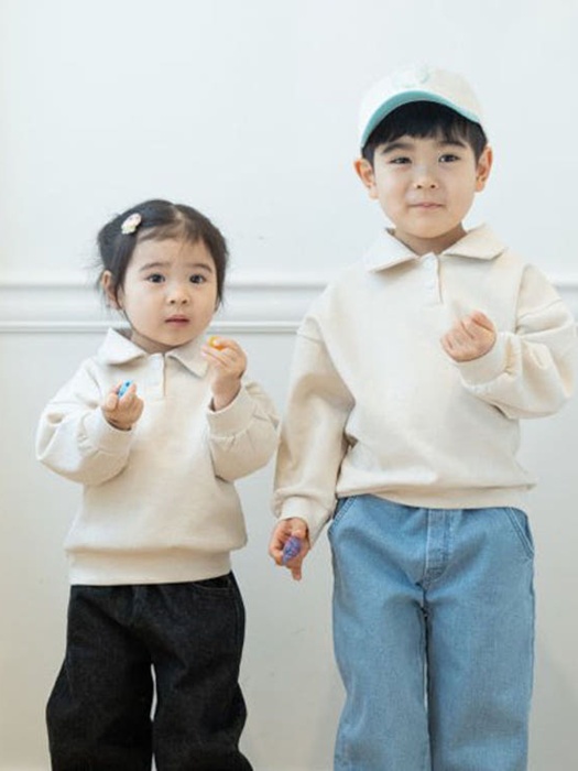 Century Button Collar Tee Century Button Collar Tee