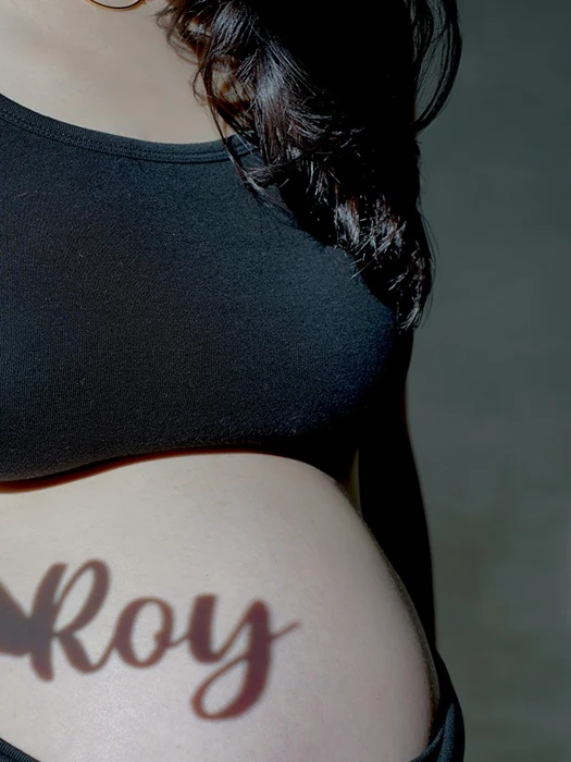 Ribbon MOM Crop Sleeveless