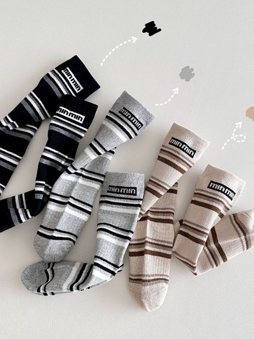 Stripe Mini Half Set (set of 3)