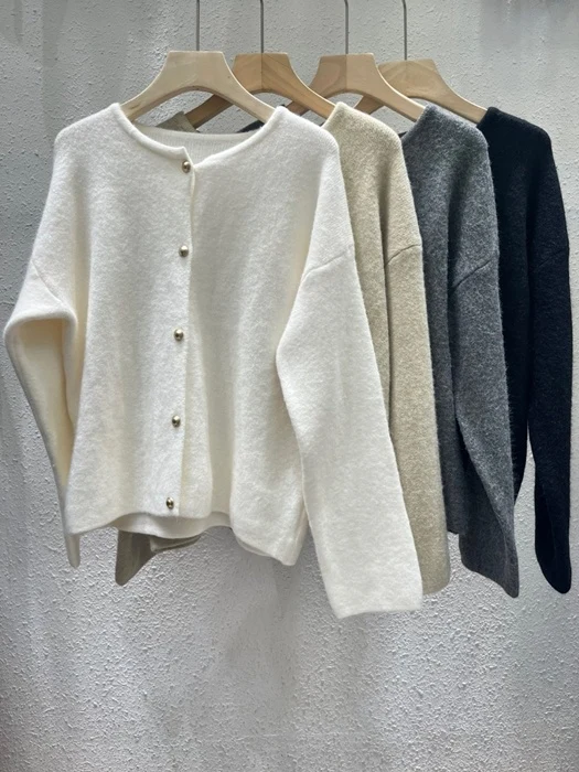 Gold Button Cardigan Gold Button Cardigan