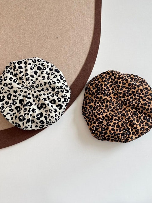 Leopard Beret