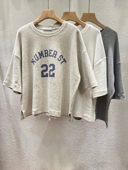 Number Slit Tee