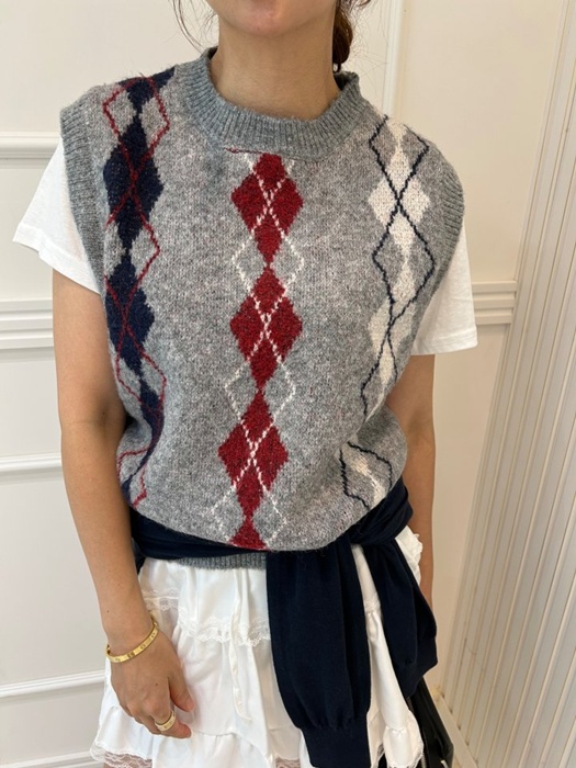 Dia Knit Vest Dia Knit Vest
