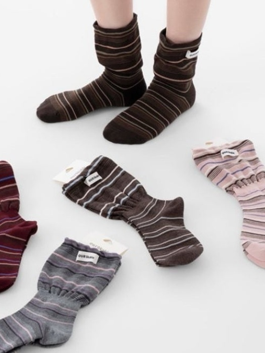 Striped Warmer Socks