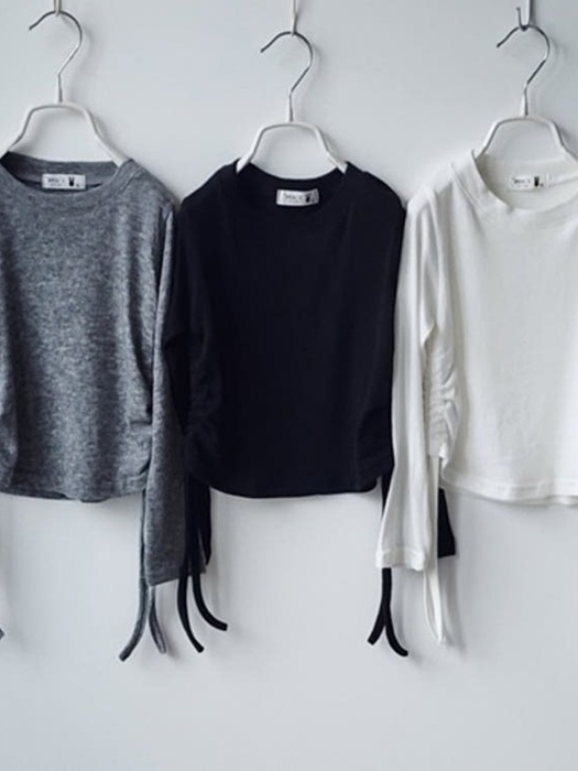 Side Pleated Tee Side Pleated Tee