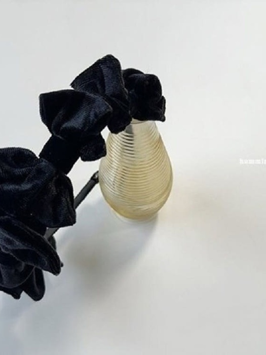 Black Ribbon Hairband Black Ribbon Hairband