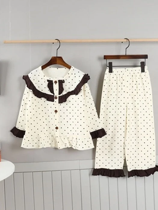 Dot Girl Pajamas