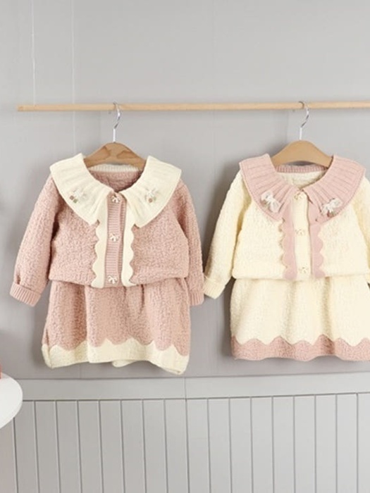 Fuzzy Knit Two-Piece