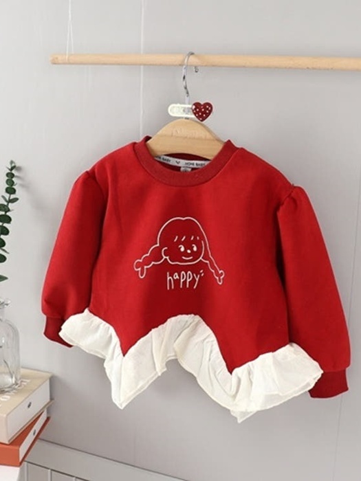 Frill Sweatshirt