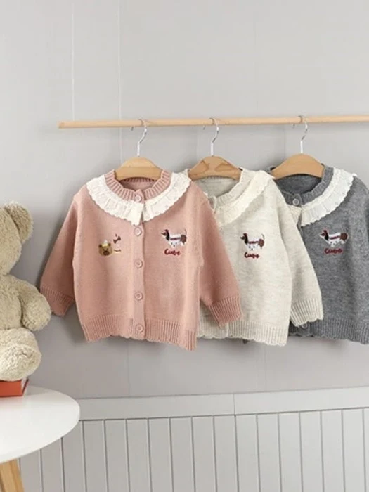 Patch Cardigan