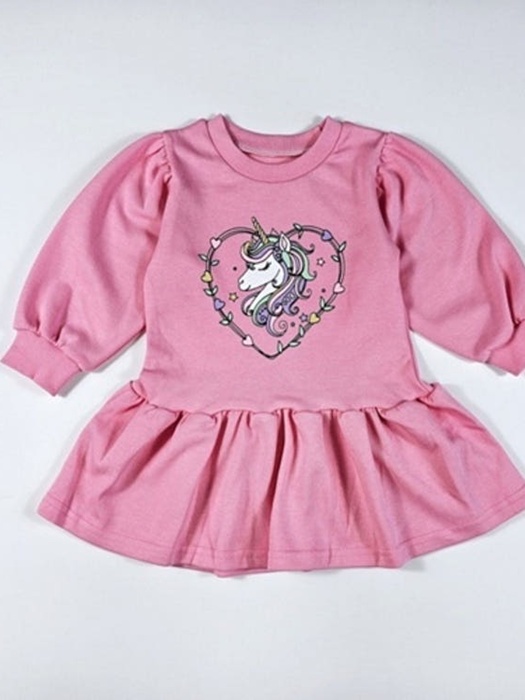 Unicorn Balloon Sleeve One-piece Unicorn Balloon Sleeve One-piece