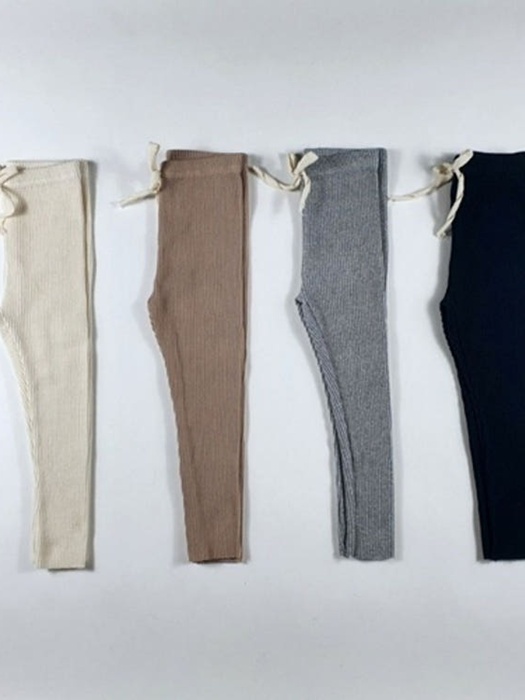 Ribbed Basic Leggings Ribbed Basic Leggings