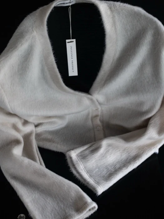 Hairy Soft Cropped Cardigan Hairy Soft Cropped Cardigan