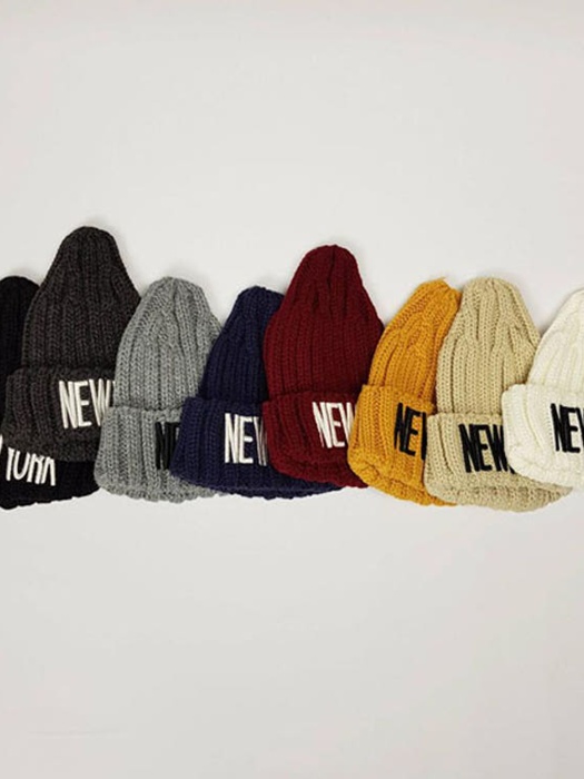 New York Horn Beanie