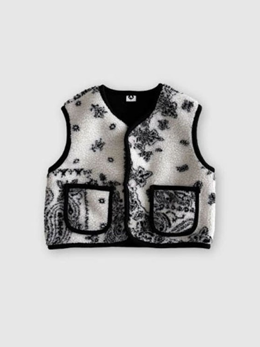 Paisley Fleece Vest Paisley Fleece Vest