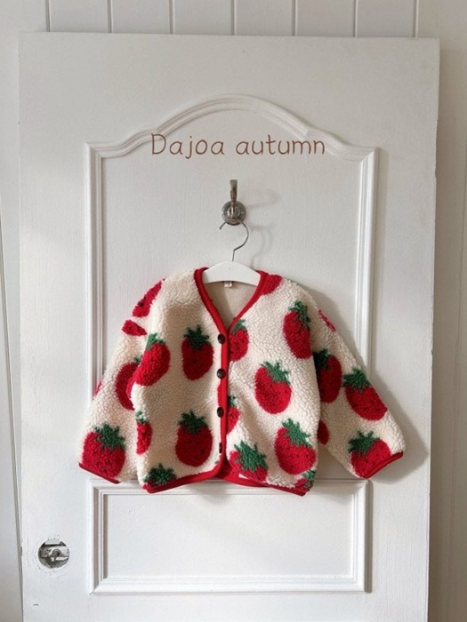 Strawberry Fleece Jacket Strawberry Fleece Jacket