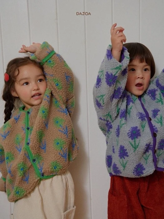 Flower Fleece Jacket Flower Fleece Jacket