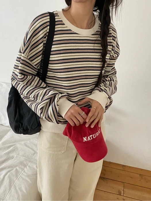 Andre Stripe Sweatshirt