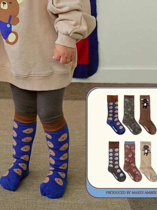 Kongi Jacquard Socks Set