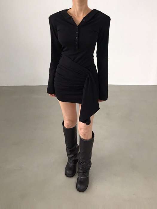 Crow Hood One-piece Crow Hood One-piece