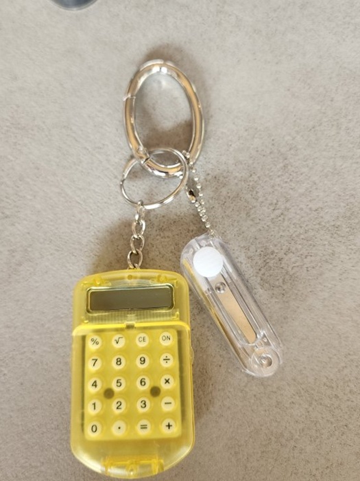 Calculator Scissors Keyring Calculator Scissors Keyring