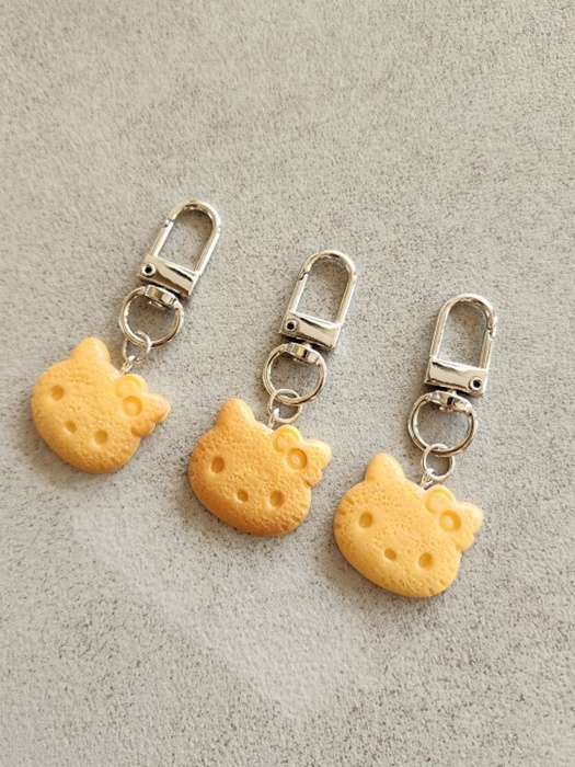 Mini Cookie Cat Keyring Mini Cookie Cat Keyring