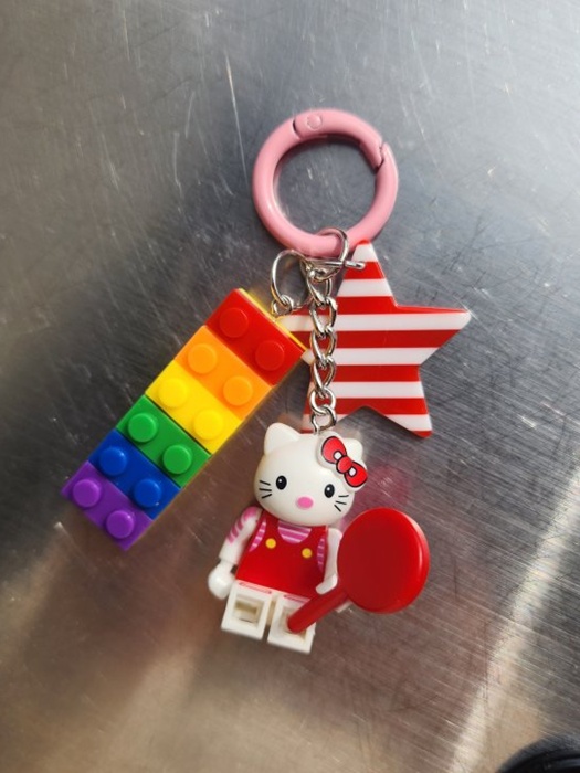 Lego Cat Mini Keyring Lego Cat Mini Keyring