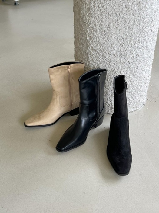 Short Half Middle Boots
